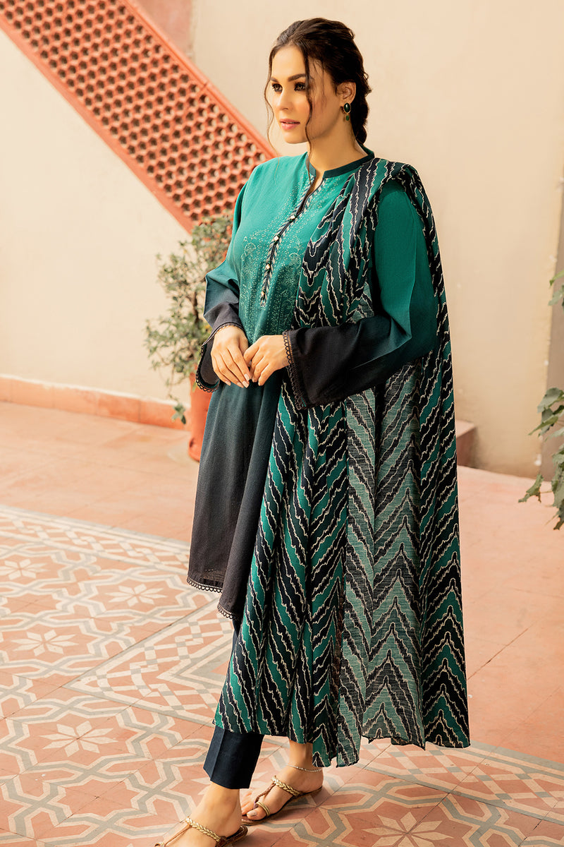 EMBROIDERED KHADDAR  3 PCS
