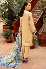 EMBROIDERED  KHADDAR 3 PCS