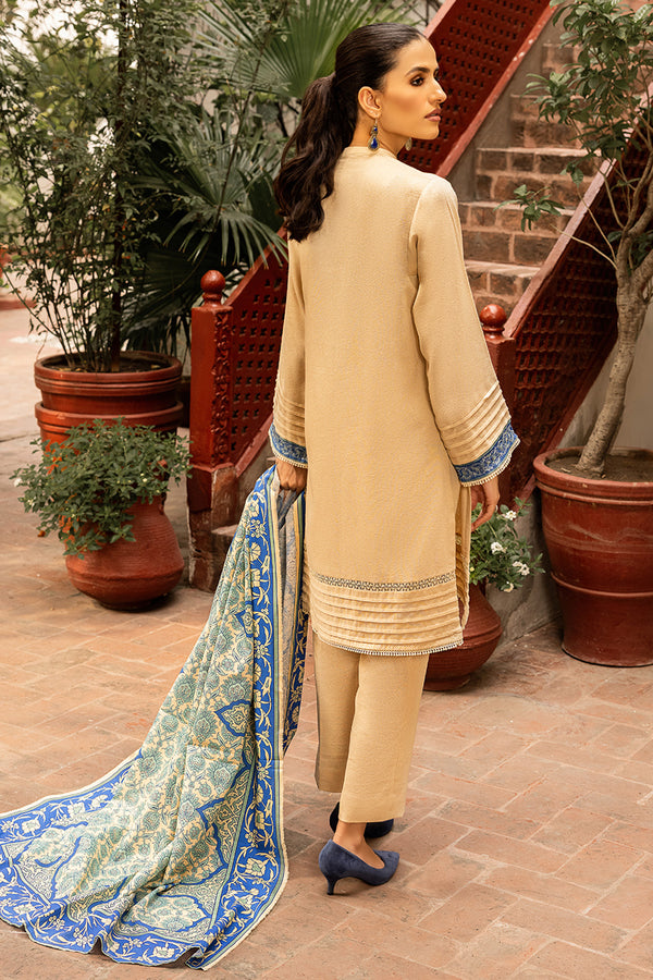 EMBROIDERED  KHADDAR 3 PCS