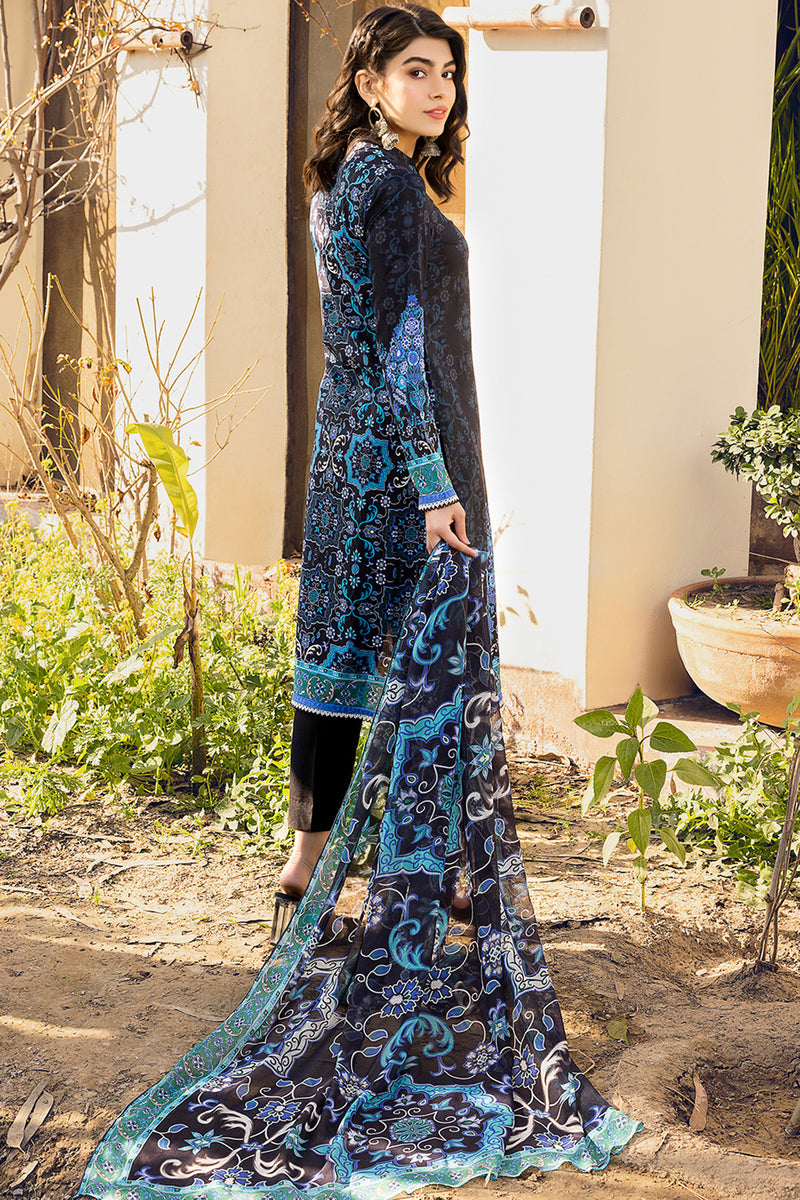 EMBROIDERED & PRINTED LAWN 3 PCS