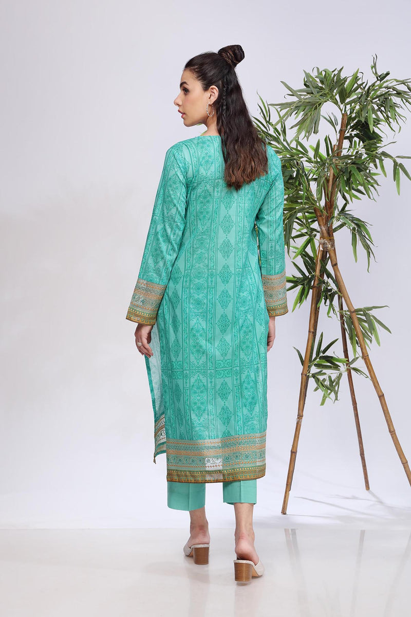 EMBROIDERED & PRINTED LAWN 2 PCS