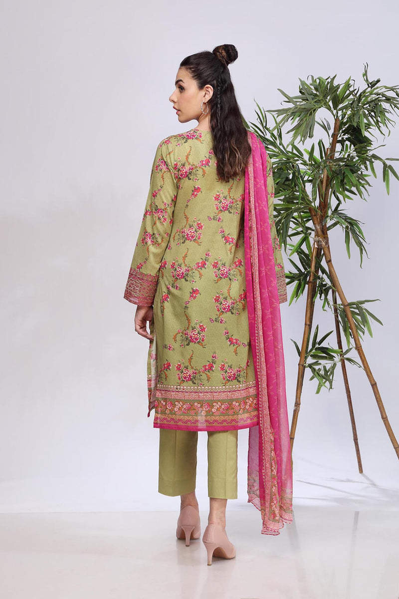EMBROIDERED & PRINTED LAWN 2 PCS