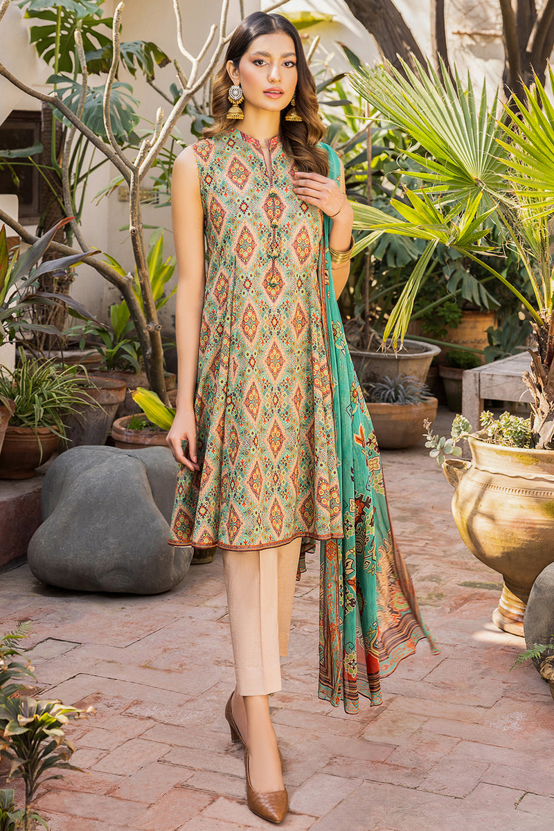 PRINTED LAWN 2 PCS