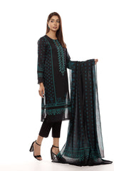 EMBROIDERED & PRINTED LAWN 2 PCS