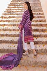 EMBROIDERED & PRINTED LAWN 3 PCS