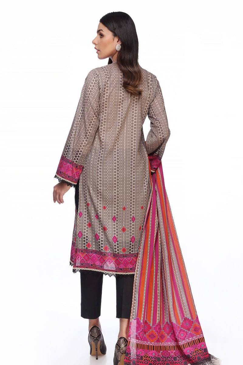 Printed Lawn 2 Pcs