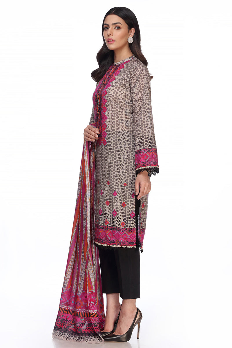 Printed Lawn 2 Pcs