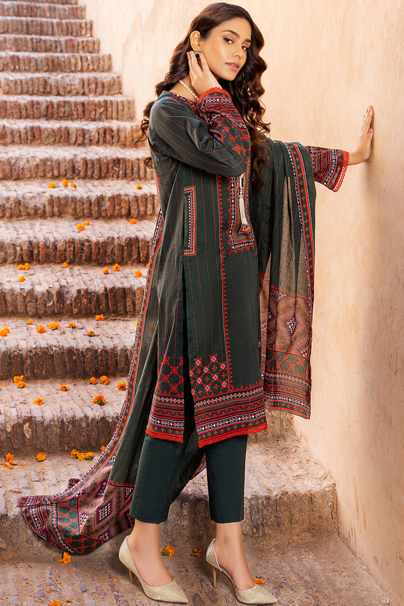 Printed Lawn 3 Pcs