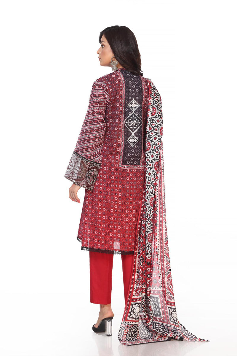 PRET EMBROIDERED & PRINTED LAWN 2 PCS