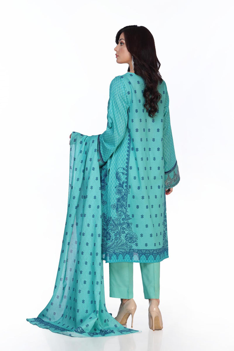 EMBROIDERED & PRINTED LAWN 2 PCS