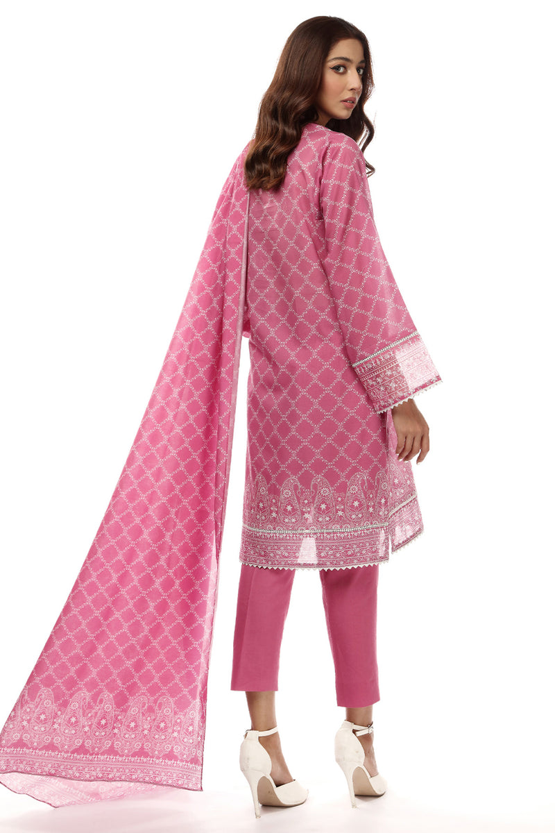EMBROIDERED & PRINTED LAWN 2 PCS