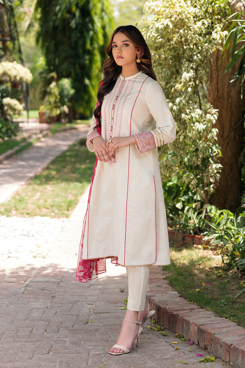 PRET EMBROIDERED & PRINTED JACQUARD 2 PCS
