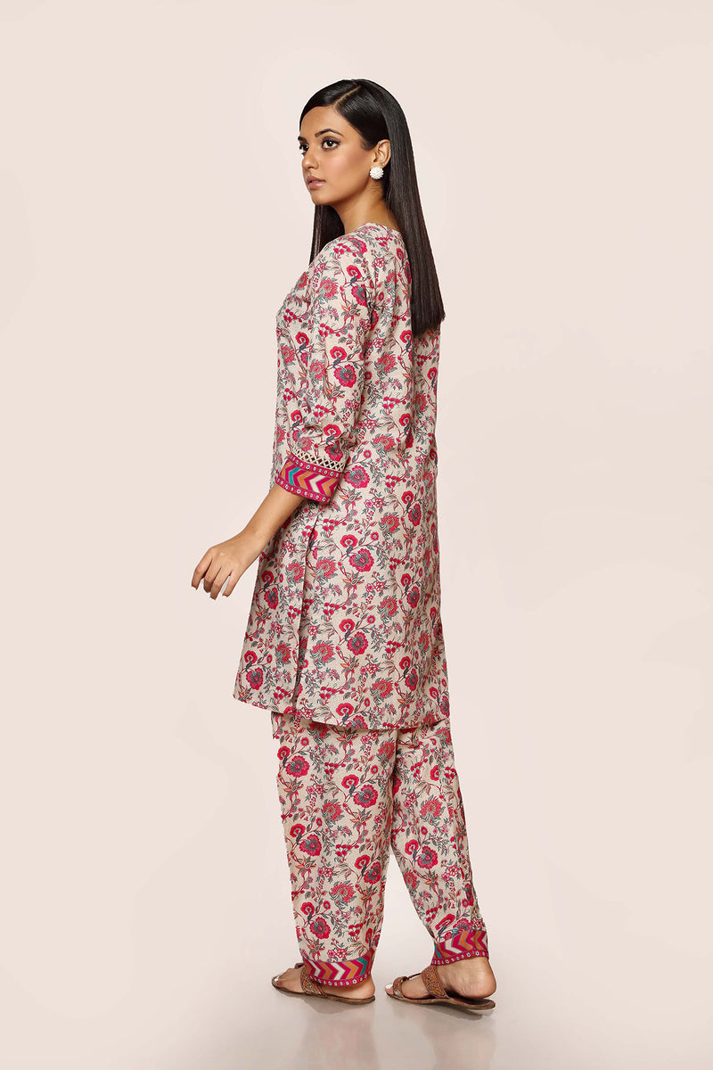 PRINTED KHADDAR 1 PCS