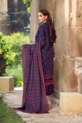 PRINTED KHADDAR 3 PCS