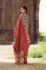 PRINTED KHADDAR 2 PCS