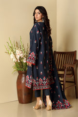 PRINTED KHADDAR 3 PCS