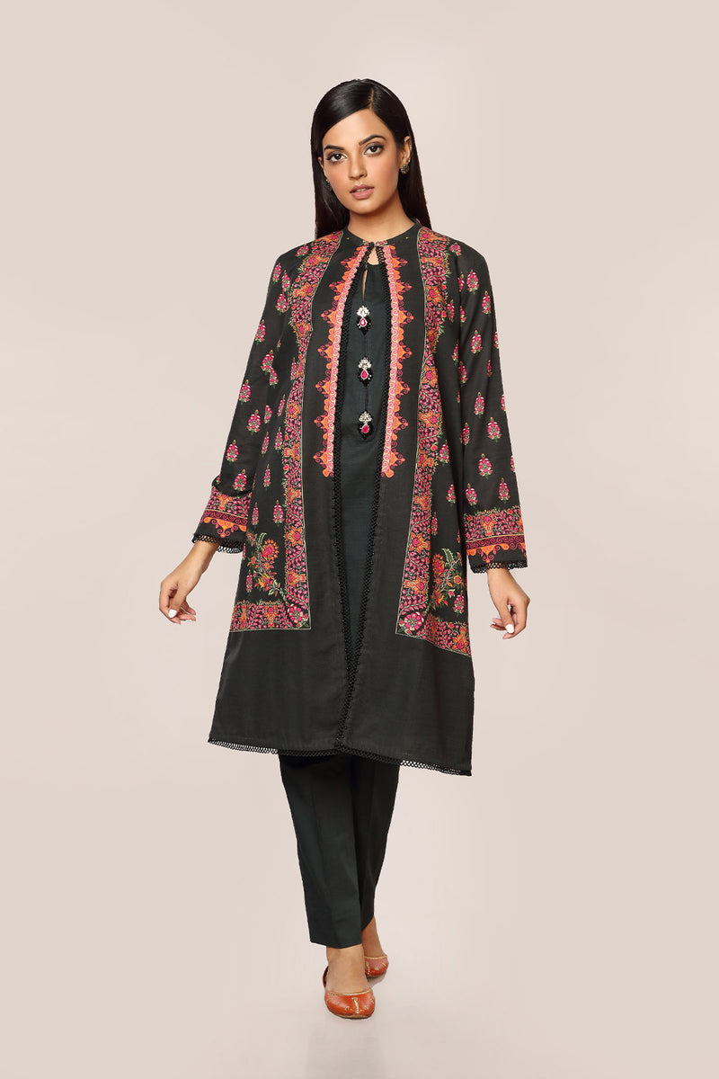 PRINTED KHADDAR 2 PCS