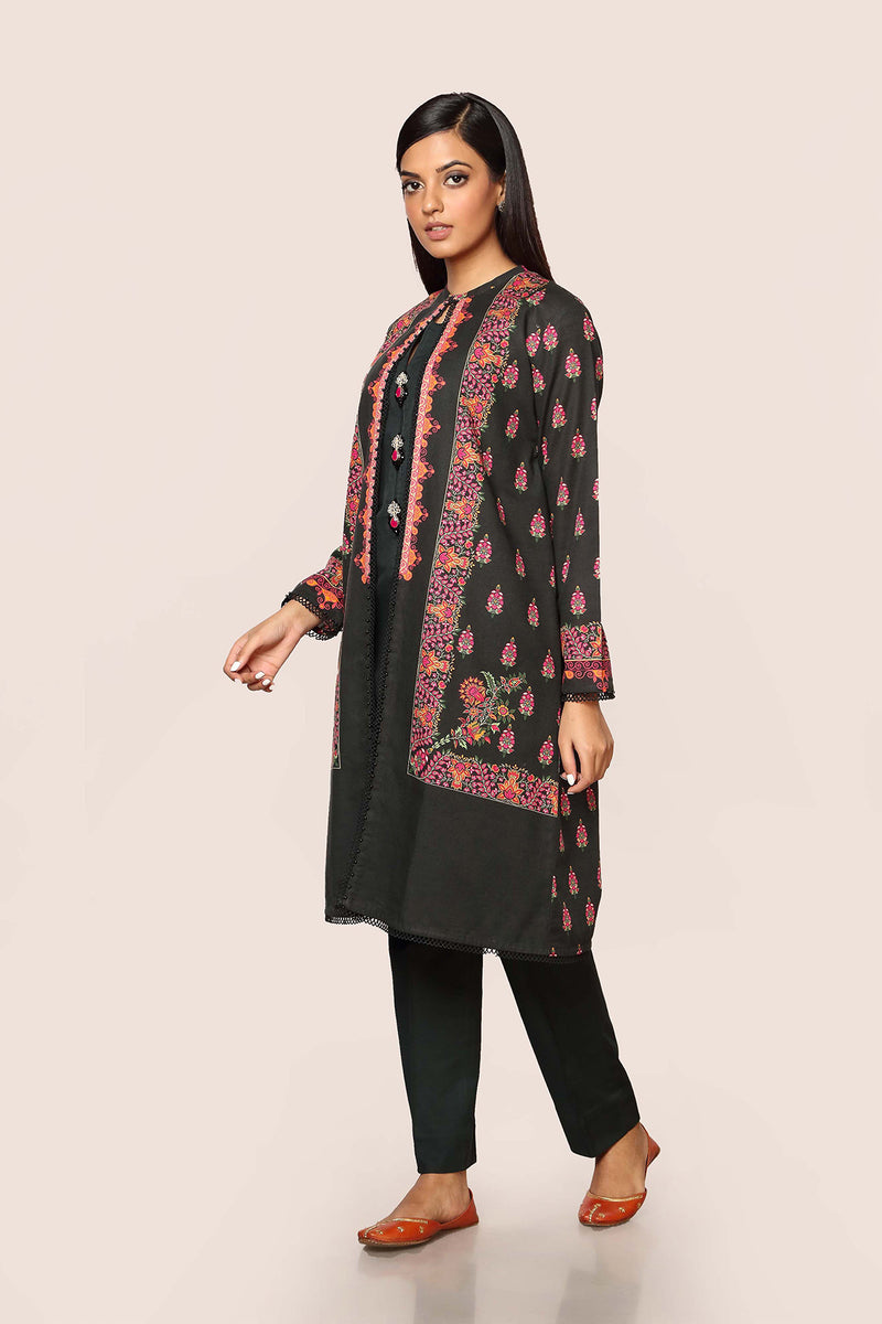 PRINTED KHADDAR 2 PCS