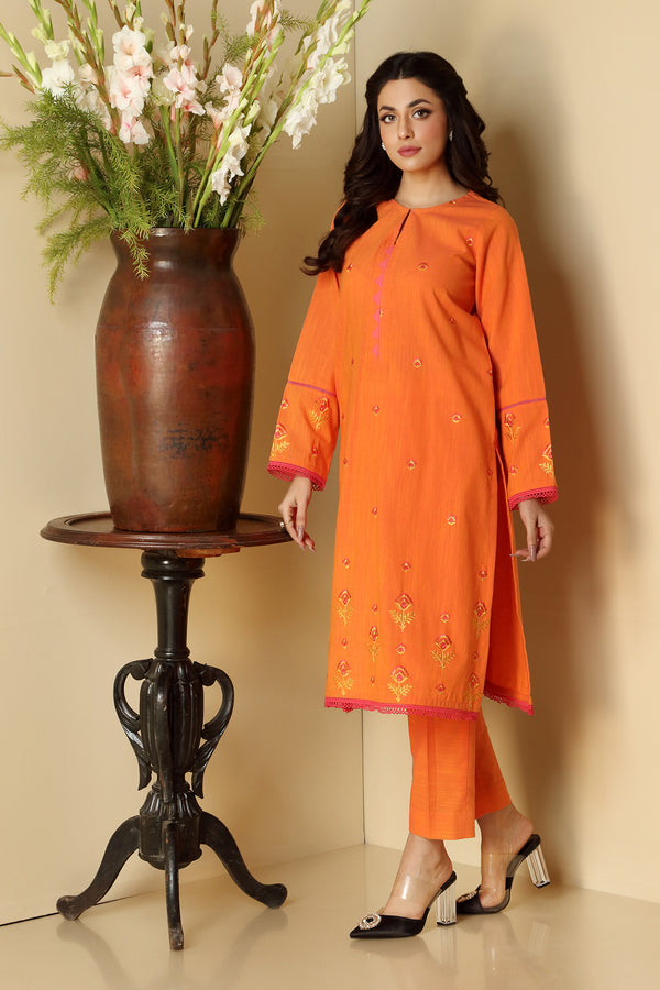 PRET EMBROIDERED KHADDAR 2 PCS