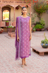 EMBROIDERED & PRINTED LAWN 2 PCS (UNSTITCHED)