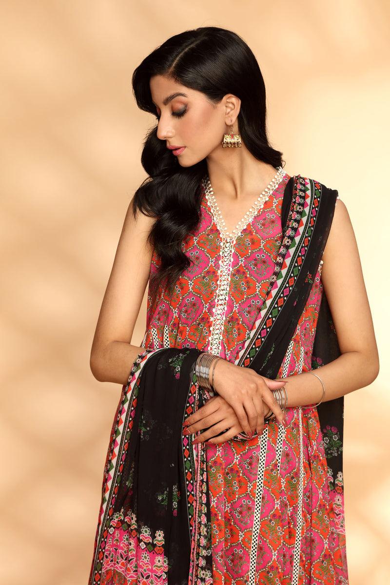 PRINTED LAWN 3 PCS (UNSTITCHED)