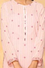 PRET EMBROIDERED  SWISS LAWN 2 PC