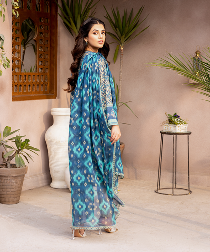 PRET  PRINTED LAWN 3 PCS