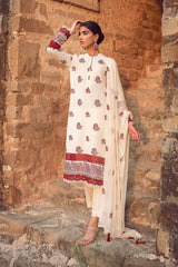EMBROIDERED COTTON KARANDI 3PCS