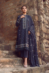EMBROIDERED KAHADDAR 3PCS