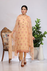 EMBROIDERED  POLYESTER NET 2 PCS