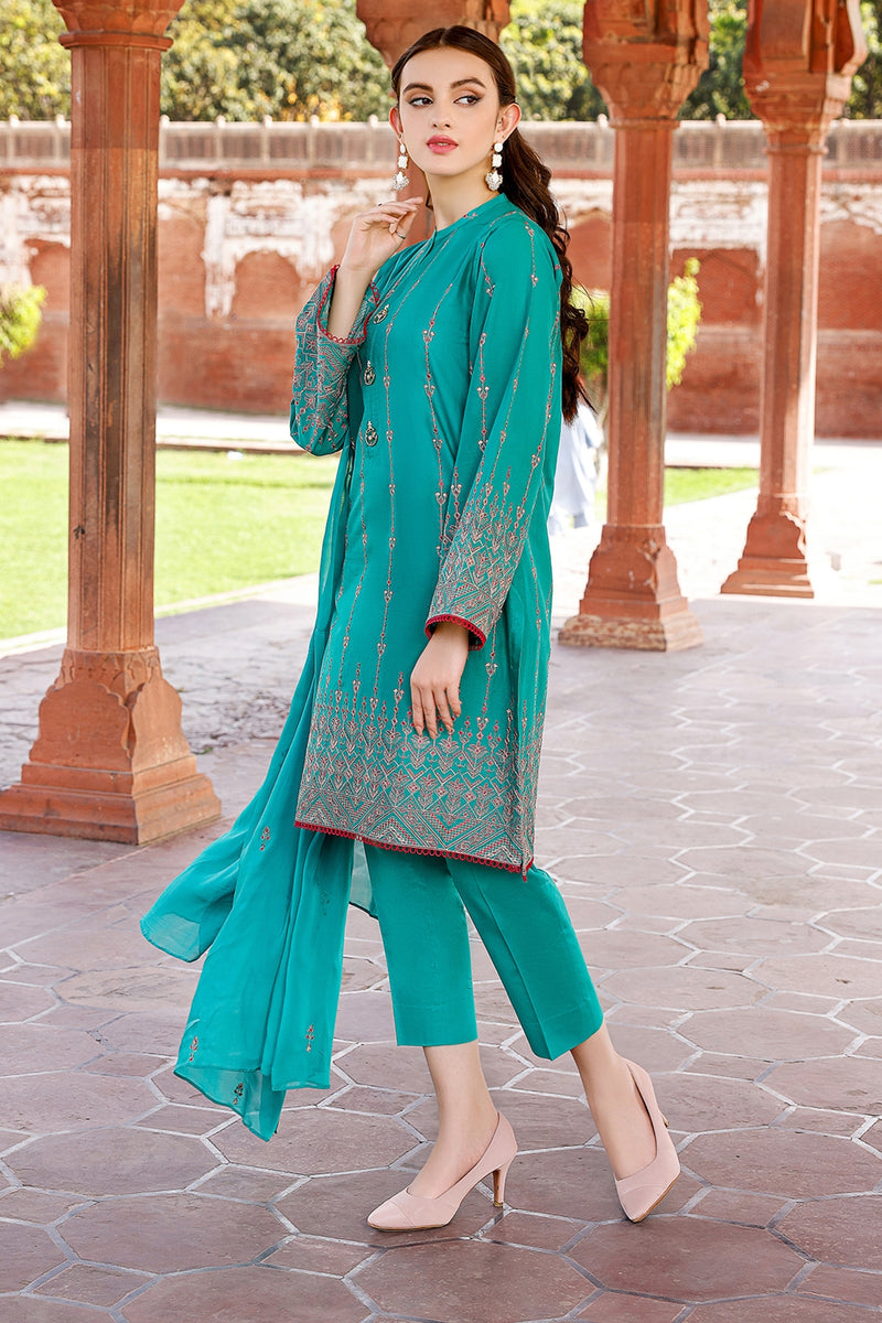 EMBROIDERED LAWN 3 PCS