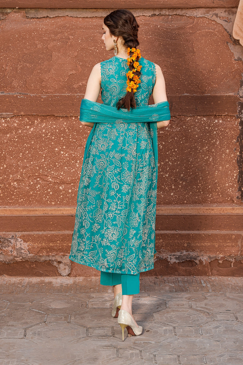 EMBROIDERED  POLYESTER NET 2 PCS