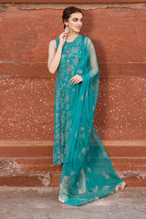 EMBROIDERED  POLYESTER NET 2 PCS