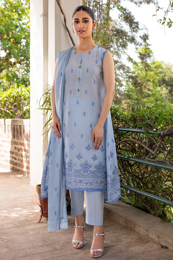 EMBROIDERED  LAWN 3 PCS