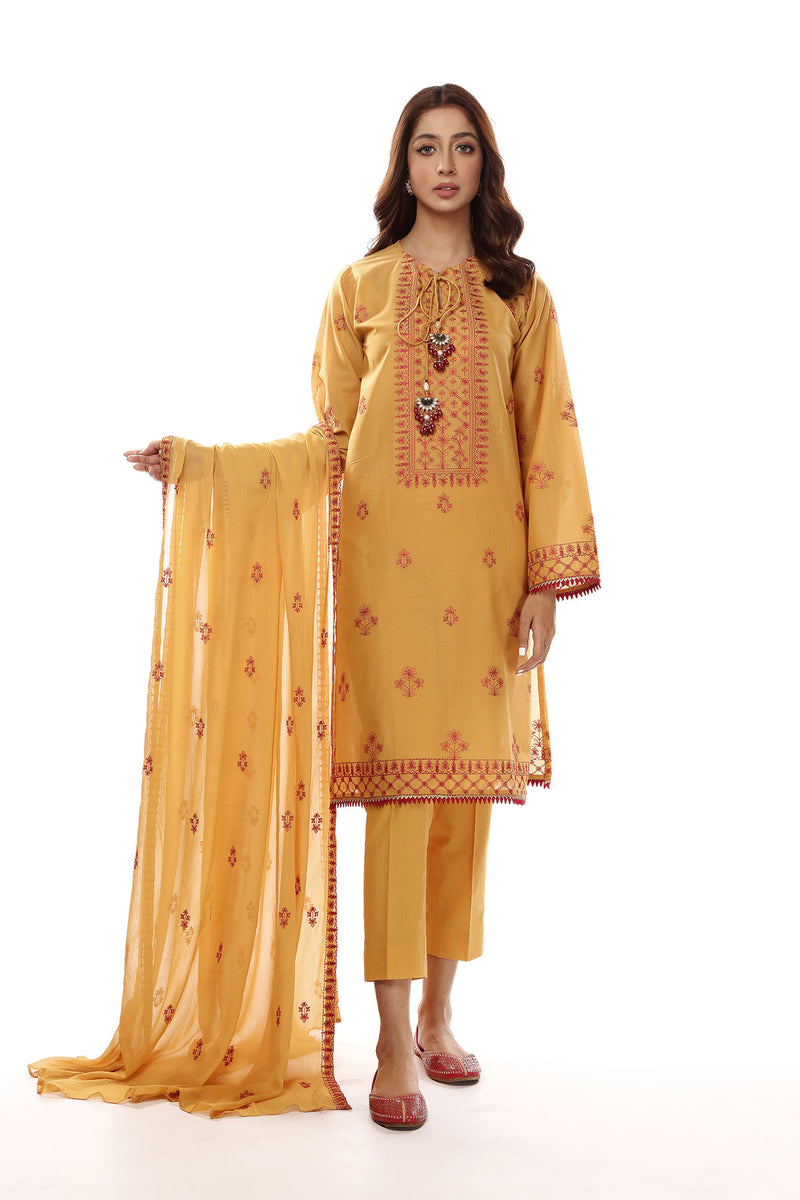EMBROIDERED  LAWN 2 PCS