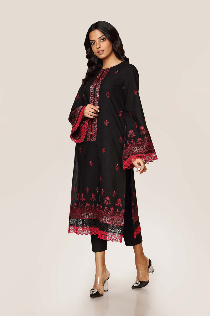 EMBROIDERED  KHADDAR 2PCS