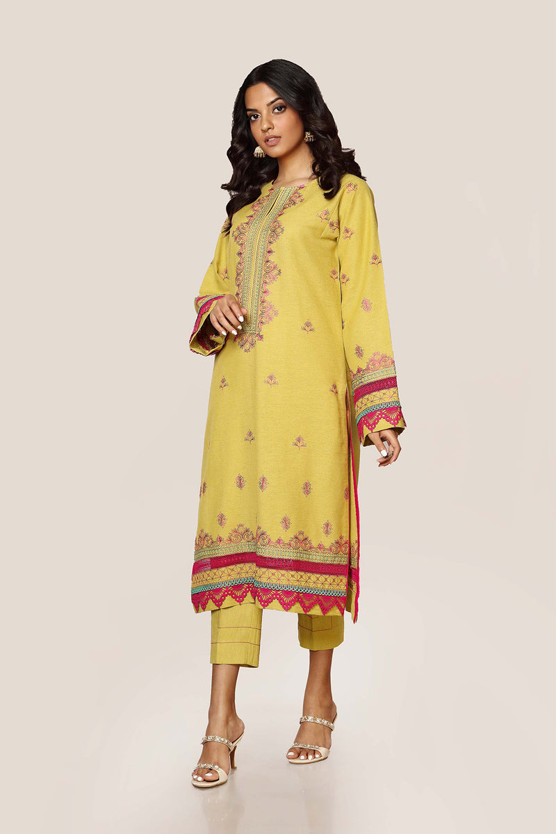 EMBROIDERED COTTON KARANDI 2PCS