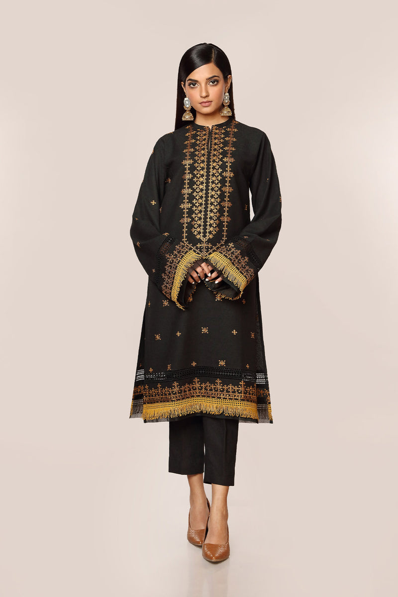 EMBROIDERED COTTON KARANDI 2PCS
