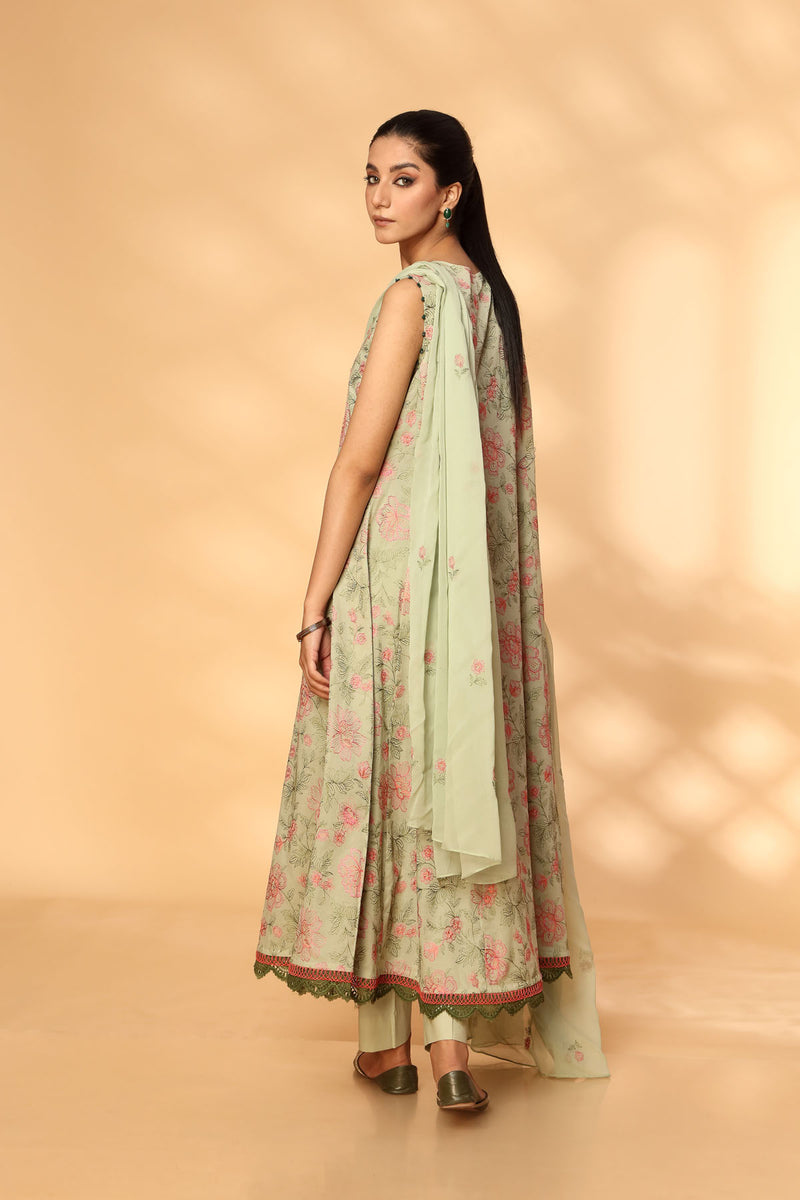EMBROIDERED LAWN 3 PCS (UNSTITCHED)