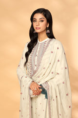 EMBROIDERED LAWN 3 PCS (UNSTITCHED)