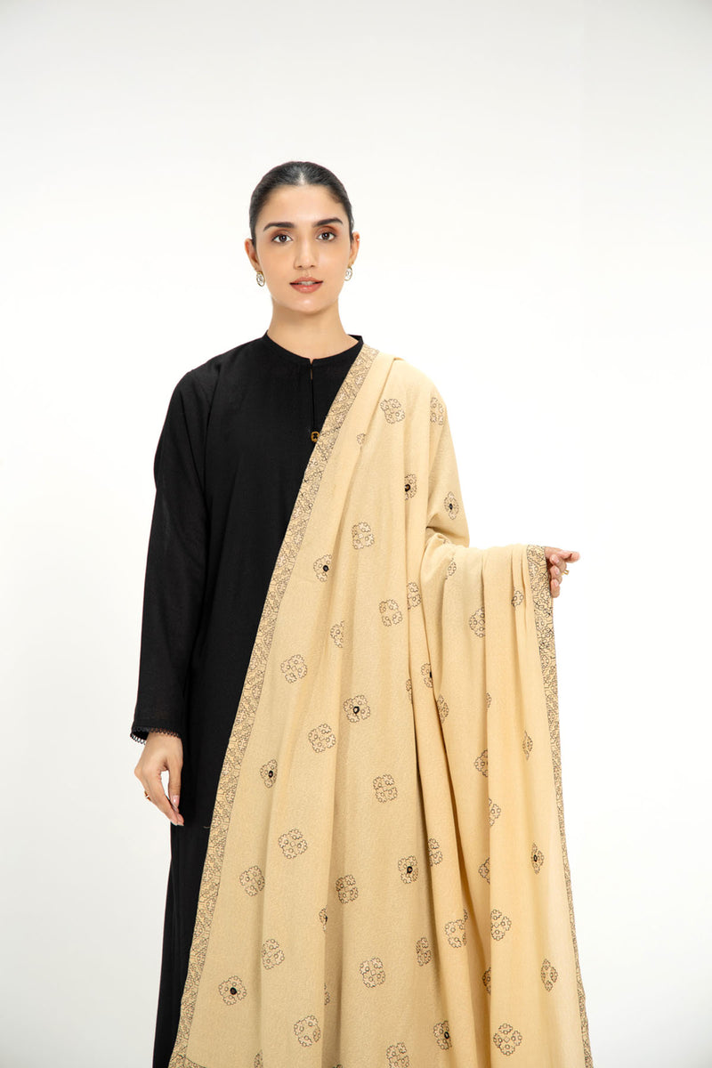 EMBROIDERED KARANDI LAWN SHAWL