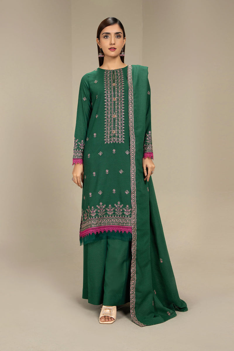 EMBROIDERED  KARANDI LAWN 3PCS (UNSTITCHED)