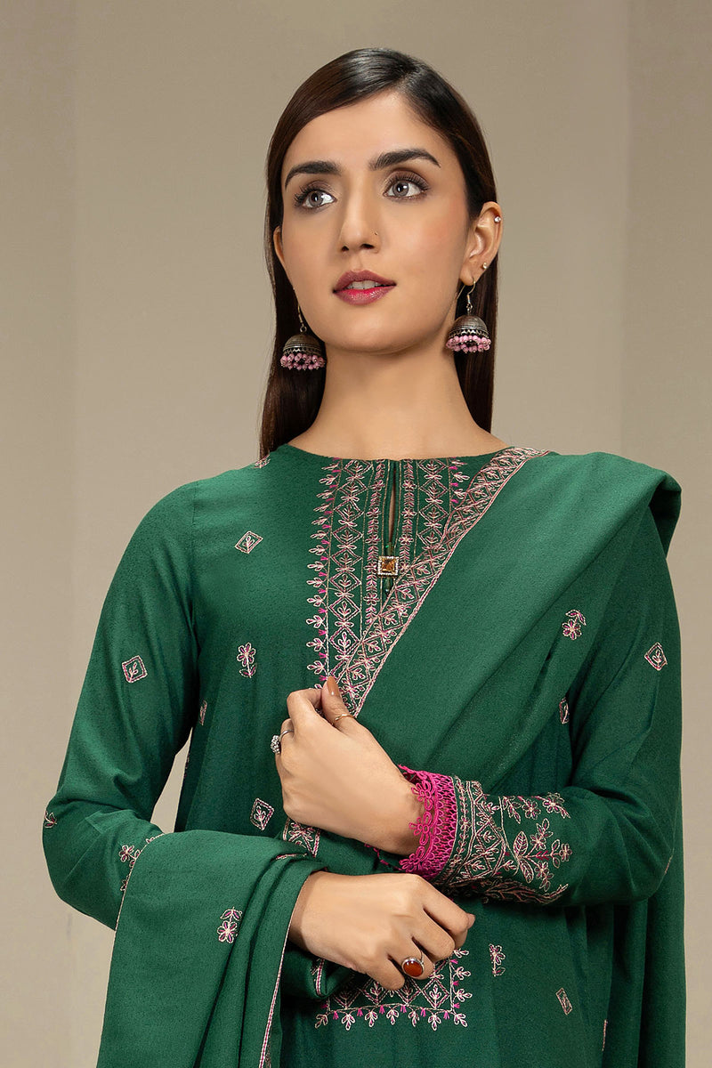 EMBROIDERED  KARANDI LAWN 3PCS (UNSTITCHED)