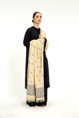 EMBROIDERED KARANDI LAWN SHAWL