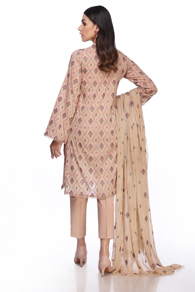 EMBROIDERED  LAWN 3 PCS