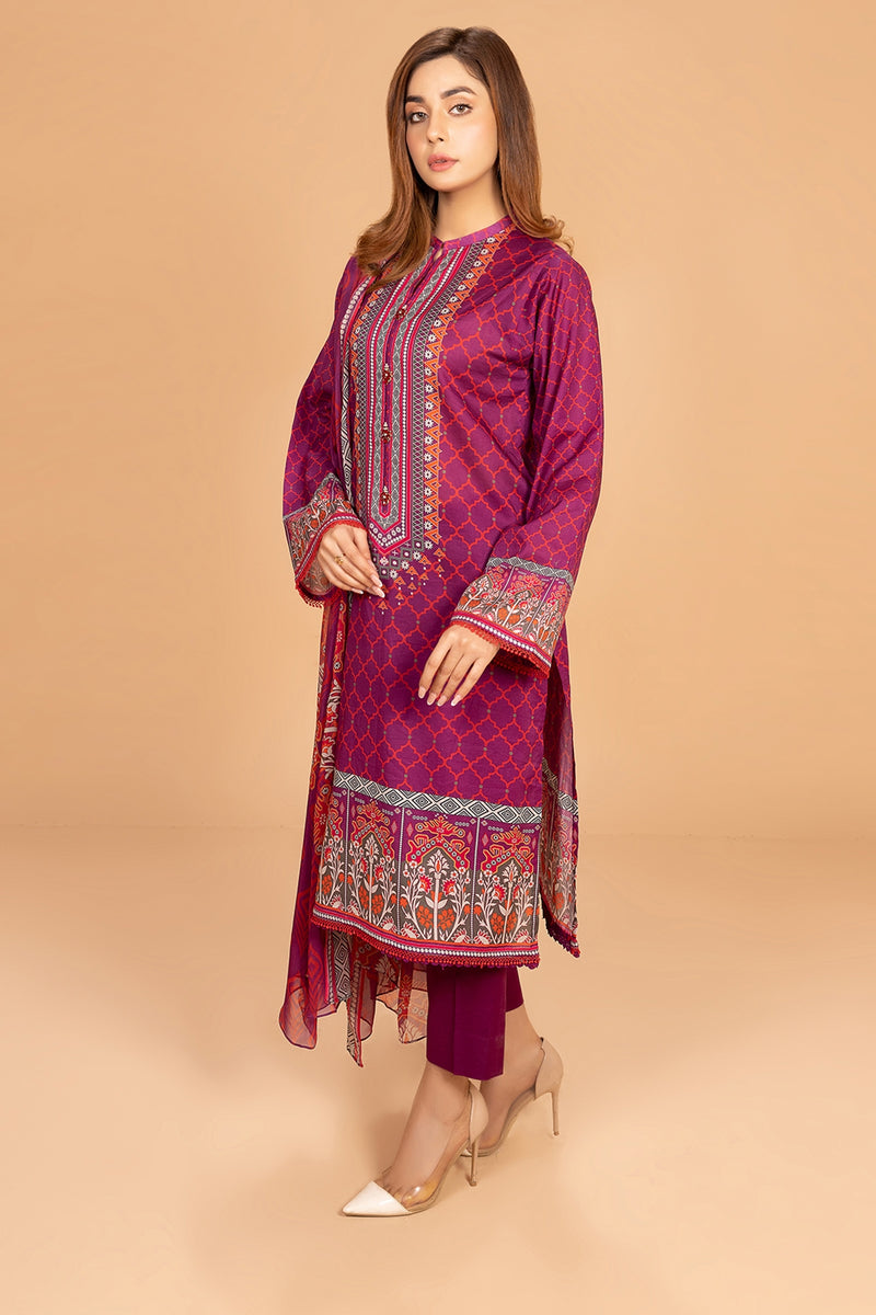 PRINTED LAWN 3 PCS
