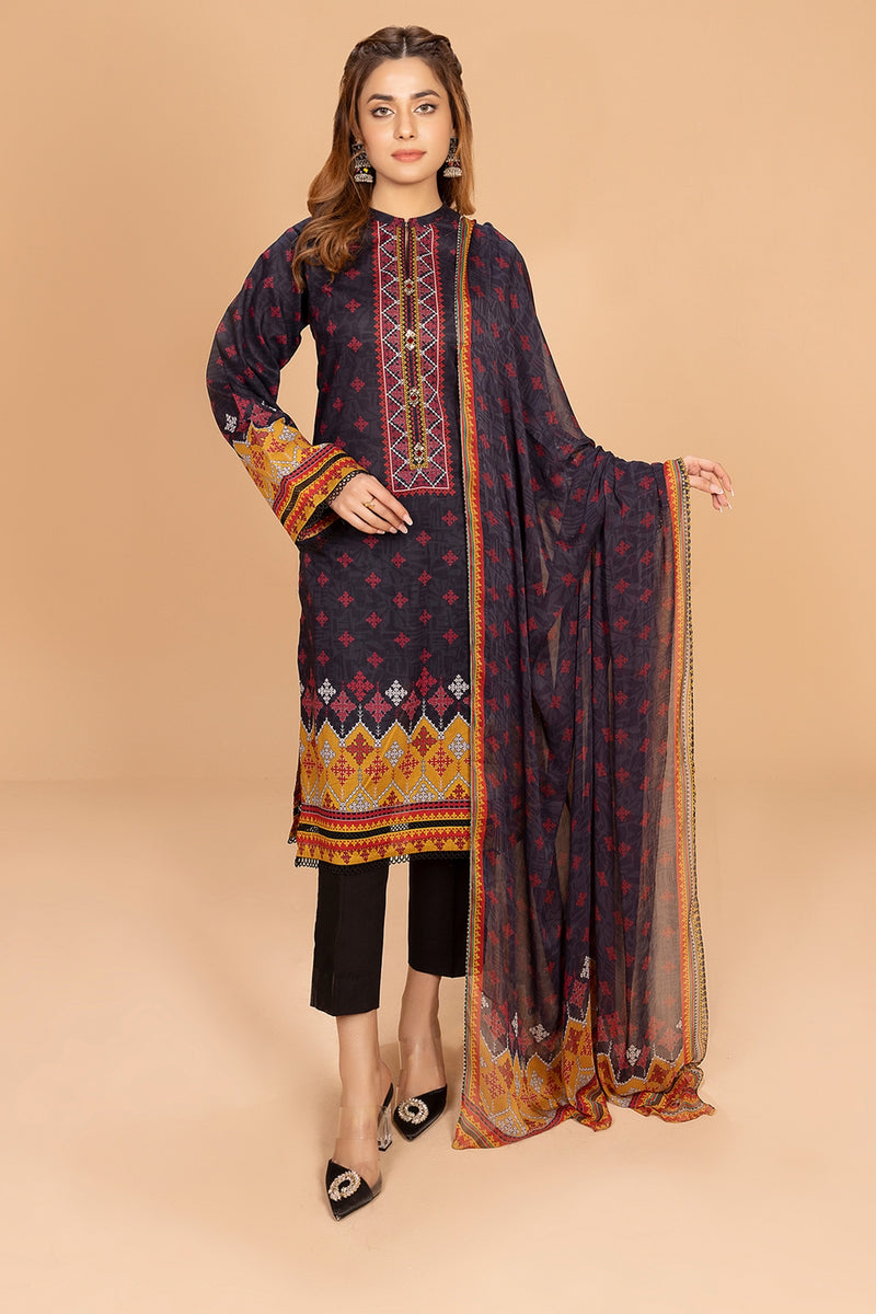 PRINTED LAWN 3 PCS