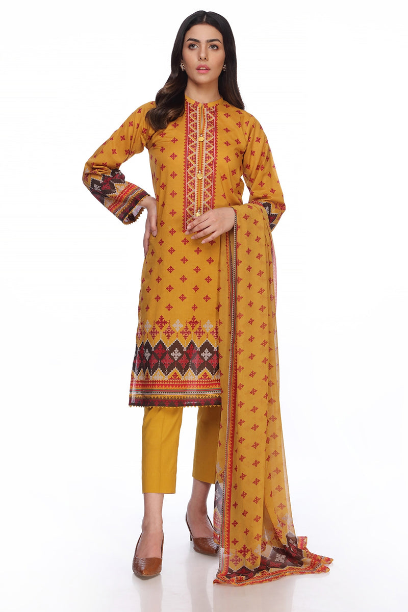PRINTED LAWN 3 PCS