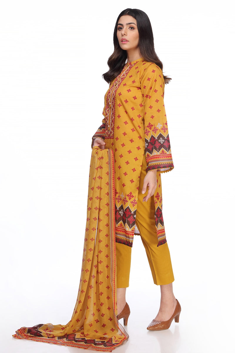 PRINTED LAWN 3 PCS