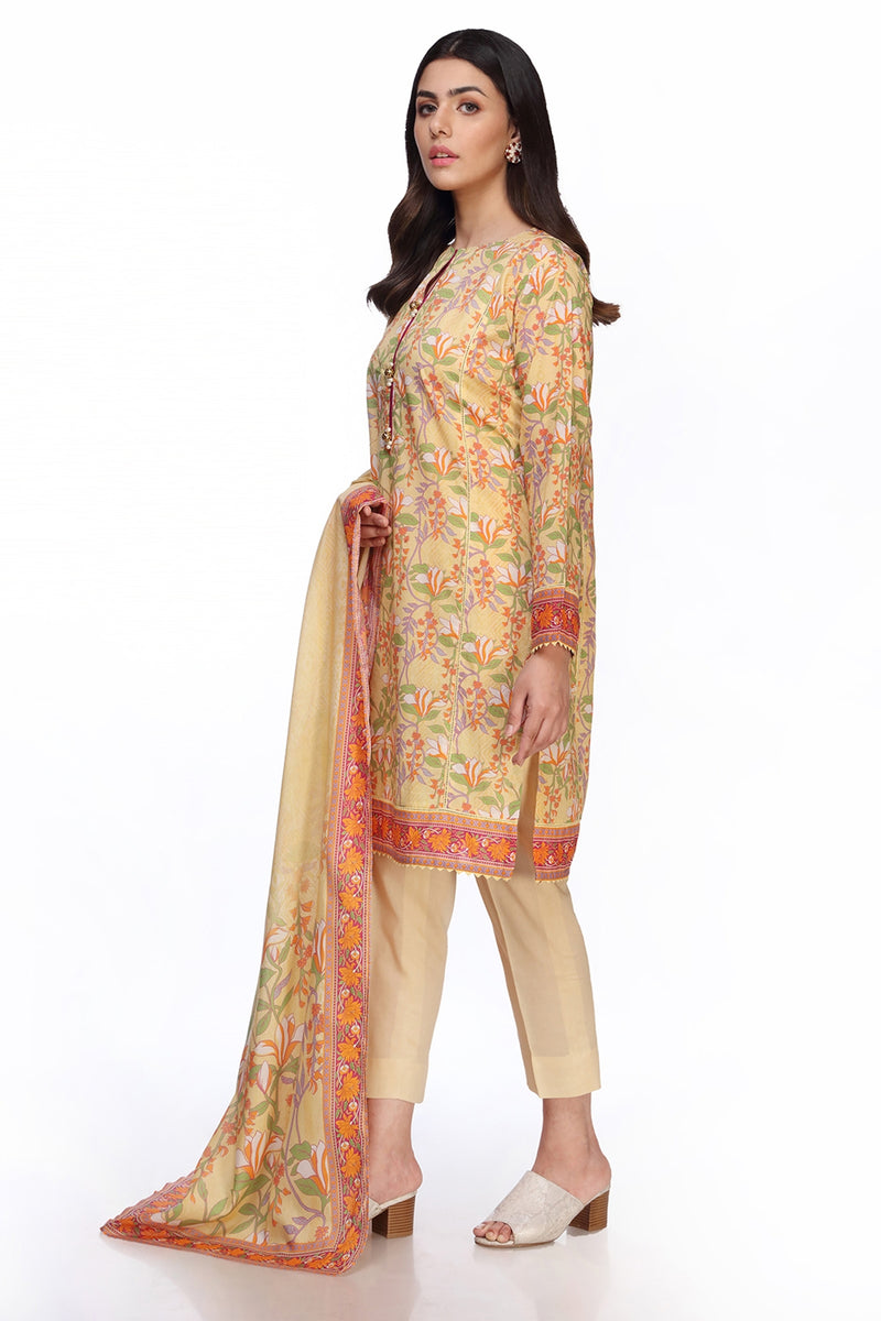 PRET PRINTED LAWN 2 PCS